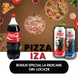 Oferte Pizza Iza bonus la ridicare din locatie ursus