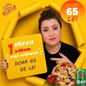 Oferte Pizza Iza oferte 1x40 cm+suc+sos 65 lei