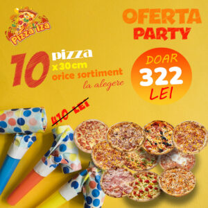 Oferte Pizza Iza oferta party 10 x 30 cm 322 lei